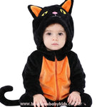 Macacão Bebê Fantasia Bichinho Gatinho Preto Halloween - Boutique Baby Kids 
