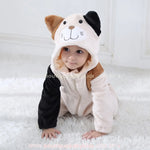 Macacão Bebê Fantasia Bichinho Gatinho Tricolor - Boutique Baby Kids