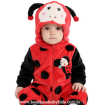 Macacão Bebê Fantasia de Bichinho Joaninha - Boutique Baby Kids