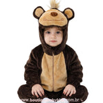 Macacão Bebê Fantasia Bichinho Macaquinho - Boutique Baby Kids