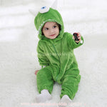 Macacão Bebê Fantasia Mike Wazowski Monstros S.A - Boutique Baby Kids