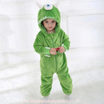 Macacão Bebê Fantasia Mike Wazowski Monstros S.A - Boutique Baby Kids