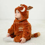 Macacão Bebê Fantasia Panda Vermelho - Red: Crescer é Uma Fera - Boutique Baby Kids