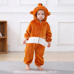 Macacão Bebê Fantasia Peixinho Coral Laranja - Boutique Baby Kids