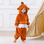 Macacão Bebê Fantasia Peixinho Coral Laranja - Boutique Baby Kids