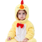 Macacão Bebê Fantasia Bichinho Pintinho Amarelinho - Boutique Baby Kids