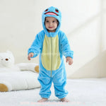 Macacão Bebê Fantasia Pokémon Squirtle Azul - Boutique Baby Kids