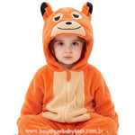 Macacão Bebê Fantasia de Bichinho Raposa Nick Zootopia - Boutique Baby Kids