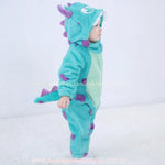 Macacão Bebê Fantasia Sulley Monstros S.A Azul - Boutique Baby Kids
