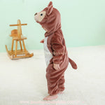 Macacão Bebê Inverno Fantasia Bichinho Esquilo Marrom - Frete Grátis - Boutique Baby Kids