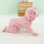 Macacão Bebê Fantasia Bichinho Gatinha Rosa - Boutique Baby Kids