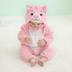 Macacão Bebê Fantasia Bichinho Gatinha Rosa - Boutique Baby Kids