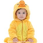 Macacão Bebê Fantasia Bichinho Patinho Amarelo - Boutique Baby Kids