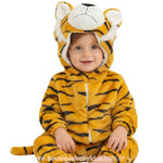 Macacão Bebê Inverno Bichinho Fantasia Tigre - Boutique Baby Kids