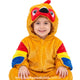 Macacão Bebê Fantasia Bichinho Papagaio Tropical Asas Coloridas com Capuz - Boutique Baby Kids
