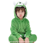 Macacão Infantil Fantasia Mike Wazowski Monstros S.A Verde - Boutique Baby Kids