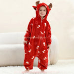 Macacão Infantil Temático Natal dos Sonhos com Capuz Vernelho - Boutique Baby Kids