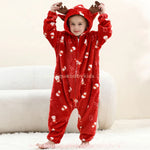 Macacão Infantil Temático Natal dos Sonhos com Capuz Vernelho - Boutique Baby Kids