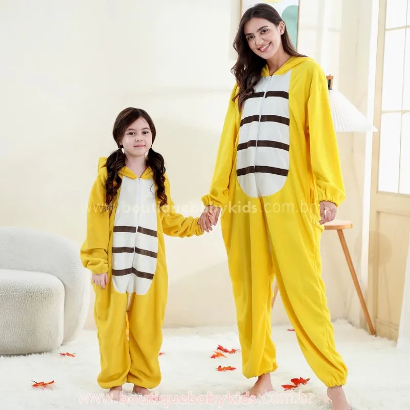 Macacão Fantasia de Abelhinha para Mãe e Filha - Boutique Baby Kids