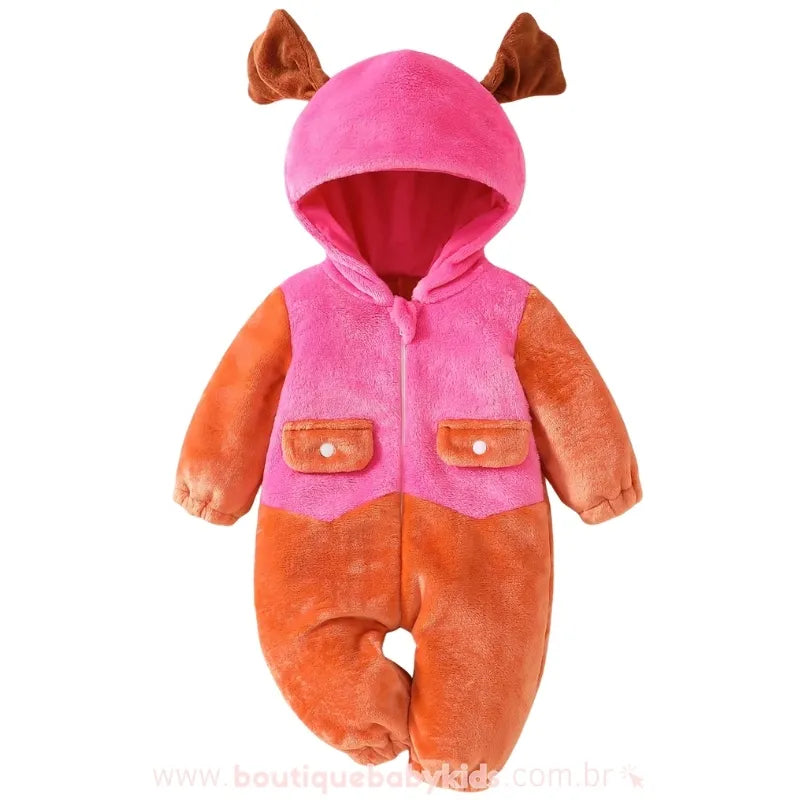 Macacão Infantil Fantasia Cachorrinha Skye Patrulha Canina - Boutique Baby Kids