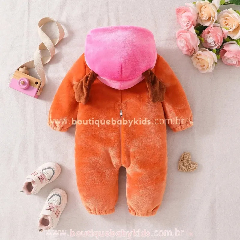 Macacão Infantil Temático Cachorrinha Skye