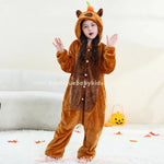 Macacão Infantil Temático Fantasia Capivara - Peluciado e Quentinho