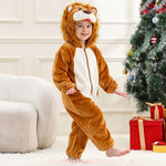 Macacão Infantil Fantasia Leãozinho Real - Boutique Baby Kids