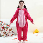 Macacão Infantil Kigurumi Fantasia de Raposa Cor-De-Rosa - Boutique Baby Kids