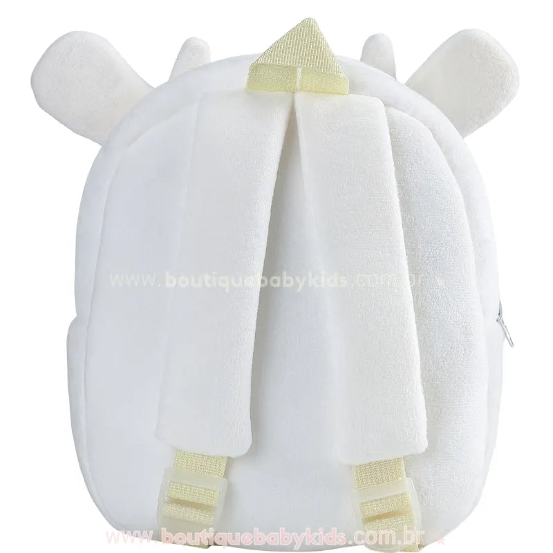 Mochila Infantil Peluciada Vaquinha