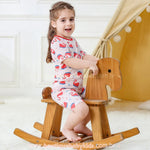 Pijama Infantil Curto Flamingo Pastèque em Fibra de Bambu Rosa - Boutique Baby Kids