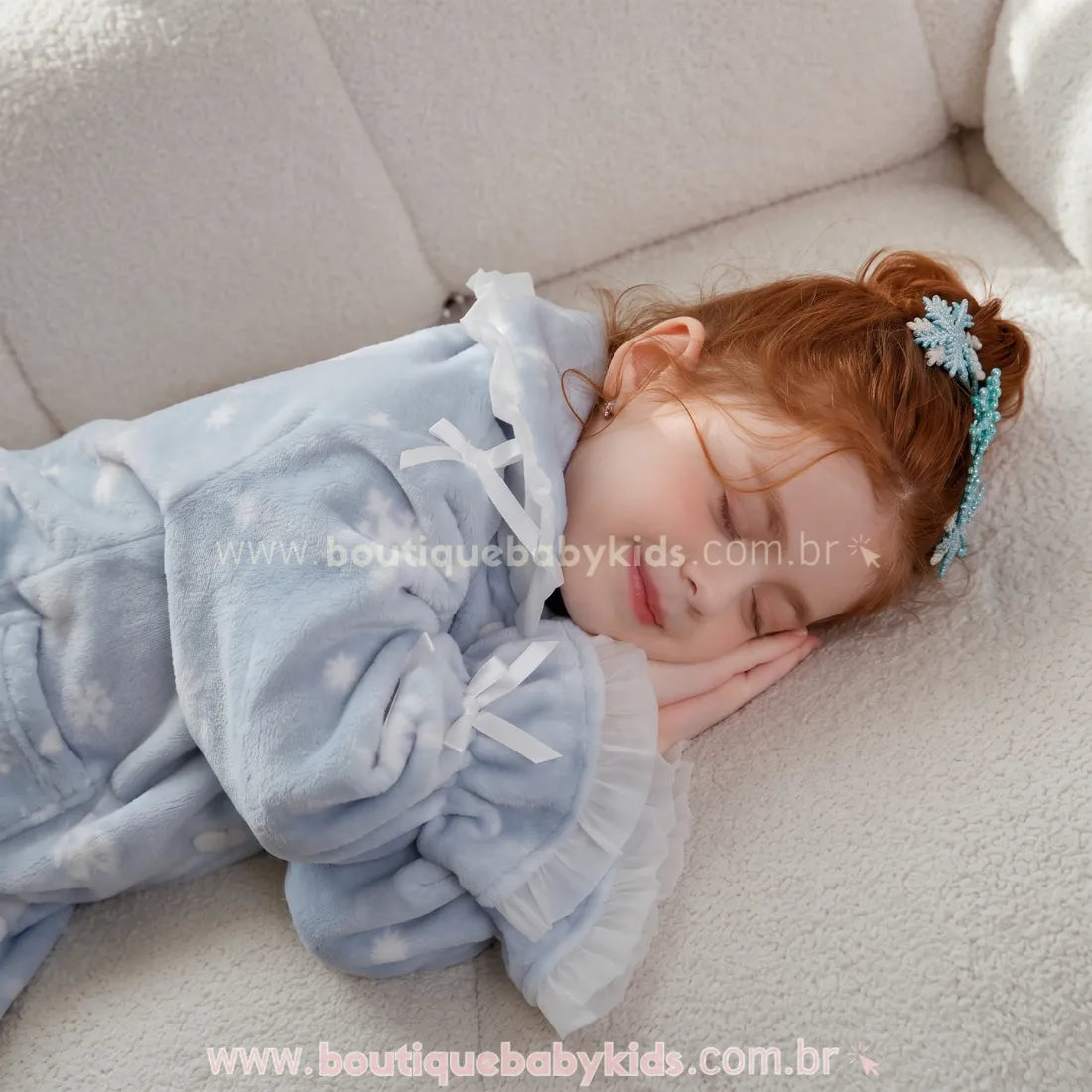 Pijama Infantil Frozen Elsa Sonho de Inverno - Boutique Baby Kids