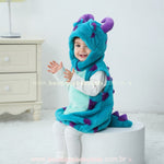 Vídeo Colete Bebê Temático Fantasia Sullivan Sulley Monstros S.A - Boutique Baby Kids