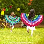 Kit Fantasia Infantil Temática Pássaro Arco-Íris Carnaval - Boutique Baby Kids