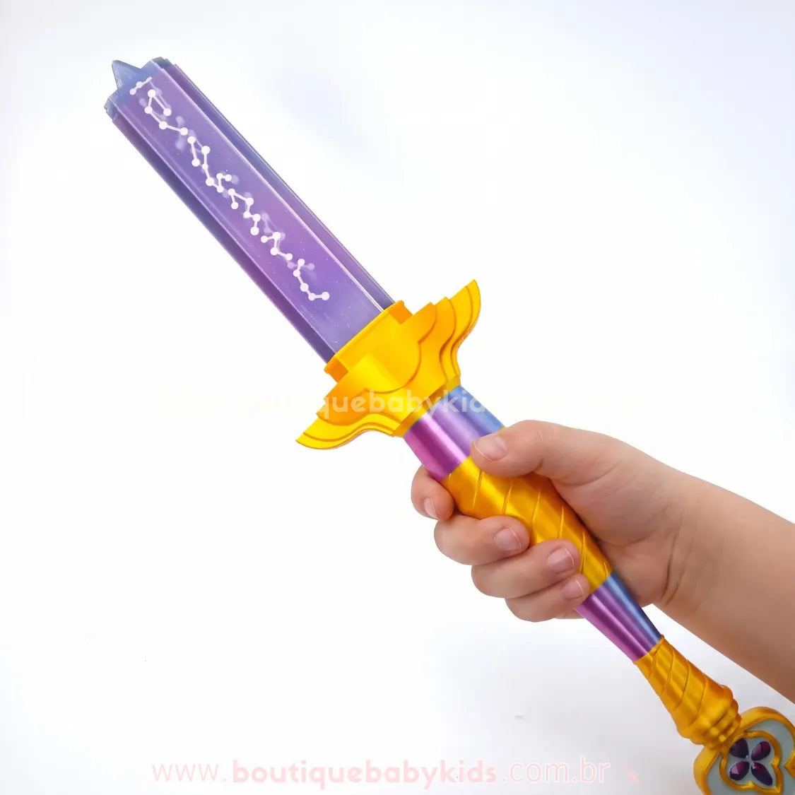 Espada Infantil Retrátil Guerreiras do K-pop Rumi 65 cm - Boutique Baby Kids