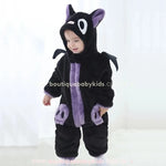 Vídeo do Macacão Bebê Temático Fantasia Morceguinho Nuit com Asinhas - Boutique Baby Kids