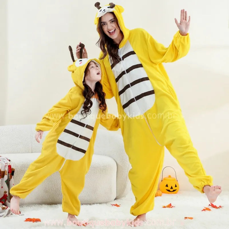 Video Macacão Fantasia de Abelhinha para Mãe e Filha - Boutique Baby Kids
