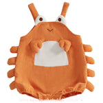 Romper Body Bebê Fantasia Caranguejo Divertido 3D - Boutique Baby Kids