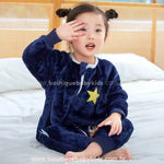 Saco de Dormir Infantil Corujinha Noturna Manga Longa Azul - Boutique Baby Kids