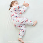 Saco de Dormir Infantil Estampa de Flamingos e Melancia Manga Longa - Boutique Baby Kids
