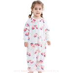 Saco de Dormir Infantil Estampa de Flamingos e Melancia Manga Longa - Boutique Baby Kids