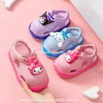 Sandália Infantil Temática Personagens Sanrio Cinnamoroll, Kuromi e My Melody - Boutique Baby Kids