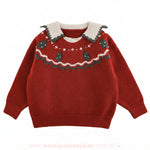 Suéter Infantil Tricot Pinheirinho de Natal com Gola de Árvore - Boutique Baby Kids