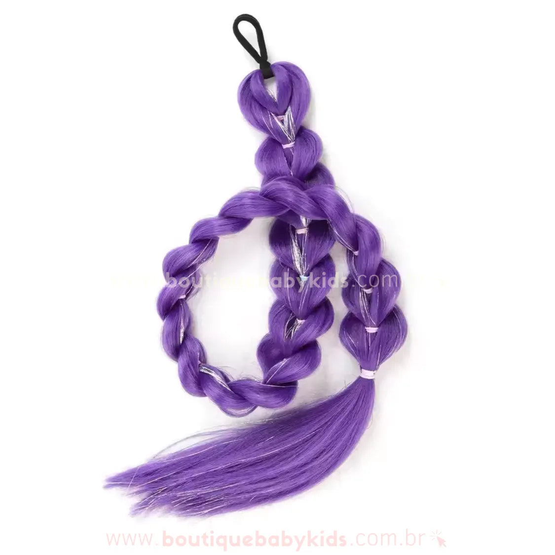 Trança Infantil Para Penteado Guerreiras do K-pop Rumi Roxo - Boutique Baby Kids