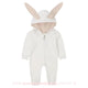 Macacão Bebê Capuz Coelhinho Branco - Boutique Baby Kids