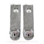 Meia Bebê Bichinhos 3D Antiderrapante - Frete Grátis - Boutique Baby Kids