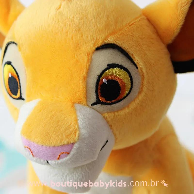 Pelúcia Simba Rei Leão Disney 26 cm - Frete Grátis