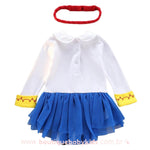 Body Bebê Fantasia Jessie Toy Story com Faixa - Boutique Baby Kids