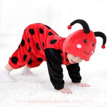 Macacão Bebê Inverno Fantasia Joaninha - Frete Grátis - Boutique Baby Kids