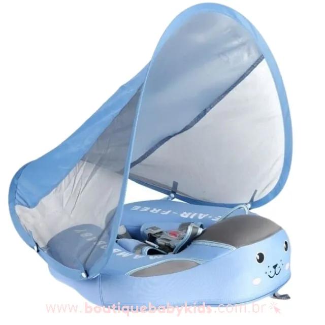 Boia Infantil Inflável com Proteção Solar