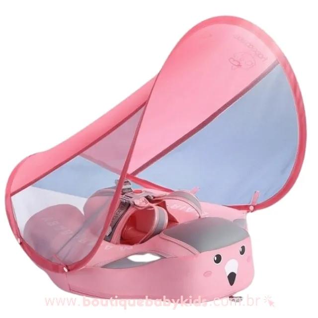 Boia Infantil Inflável com Proteção Solar